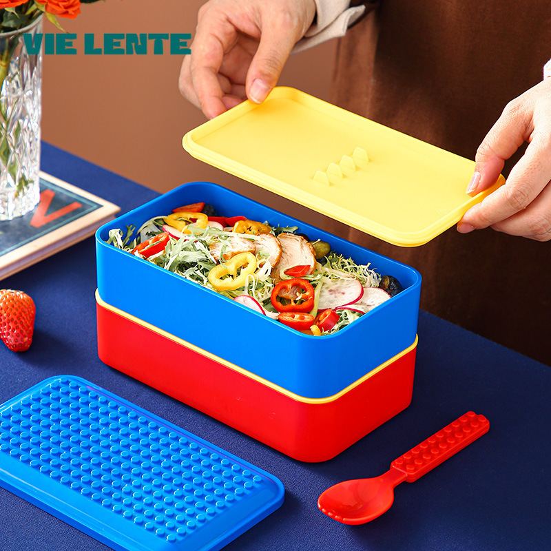 Food Storage Building - Funny Sealed Lunch Bento Box Set