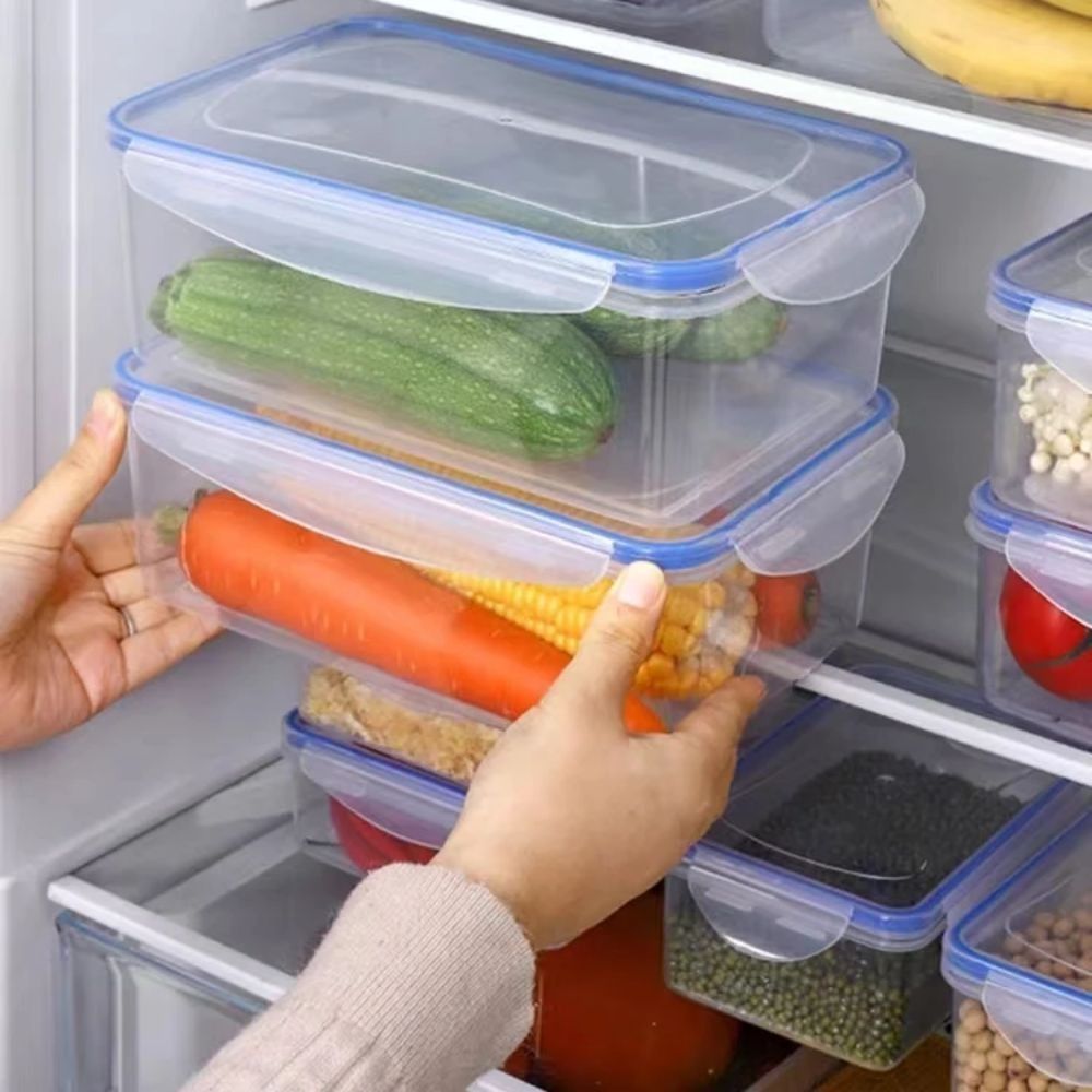 Food Storage Freezer Containers - Food Containers Stackable Microwave-heated Lunch Box