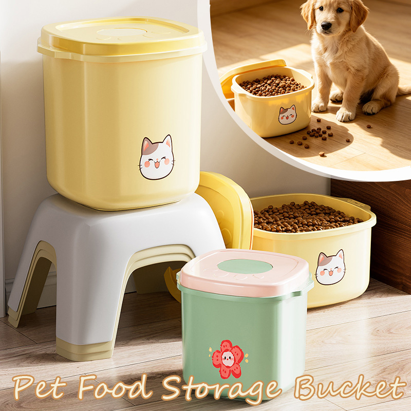Food Storage Large - 1PC 2.5/5/10L Vacuum Sealed Pet Food