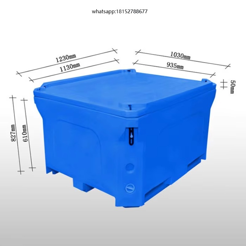 Food Storage Box Plastic - 660L Insulated Rotomolded Plastic Box for