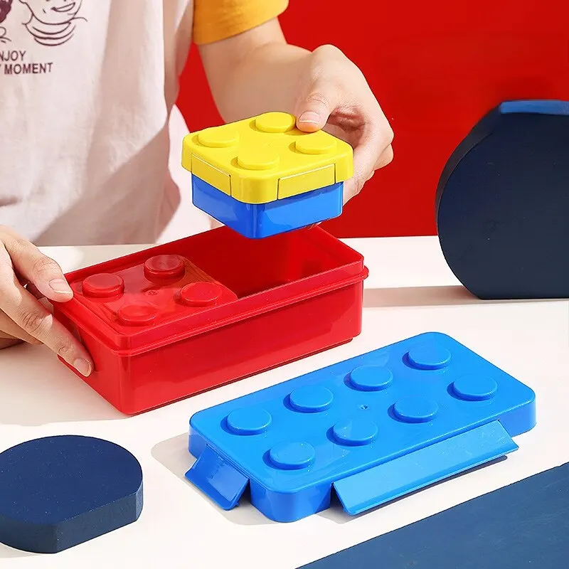 Food Storage Building - DIY Building Block Lunch Box Modular