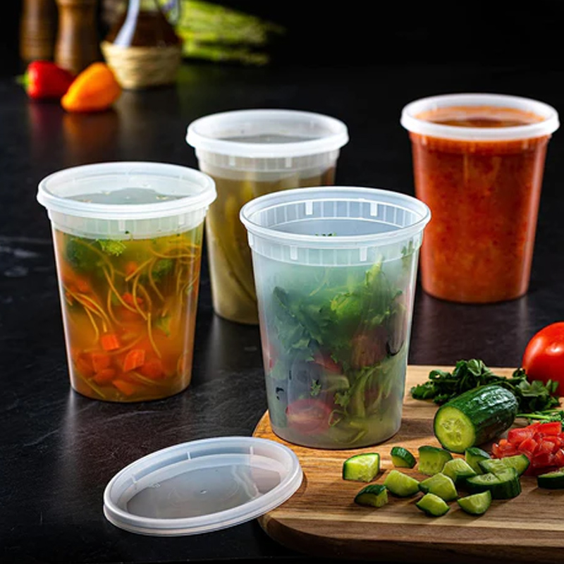 Food Storage Meal Prep - Food Storage Containers with Lids Freezer