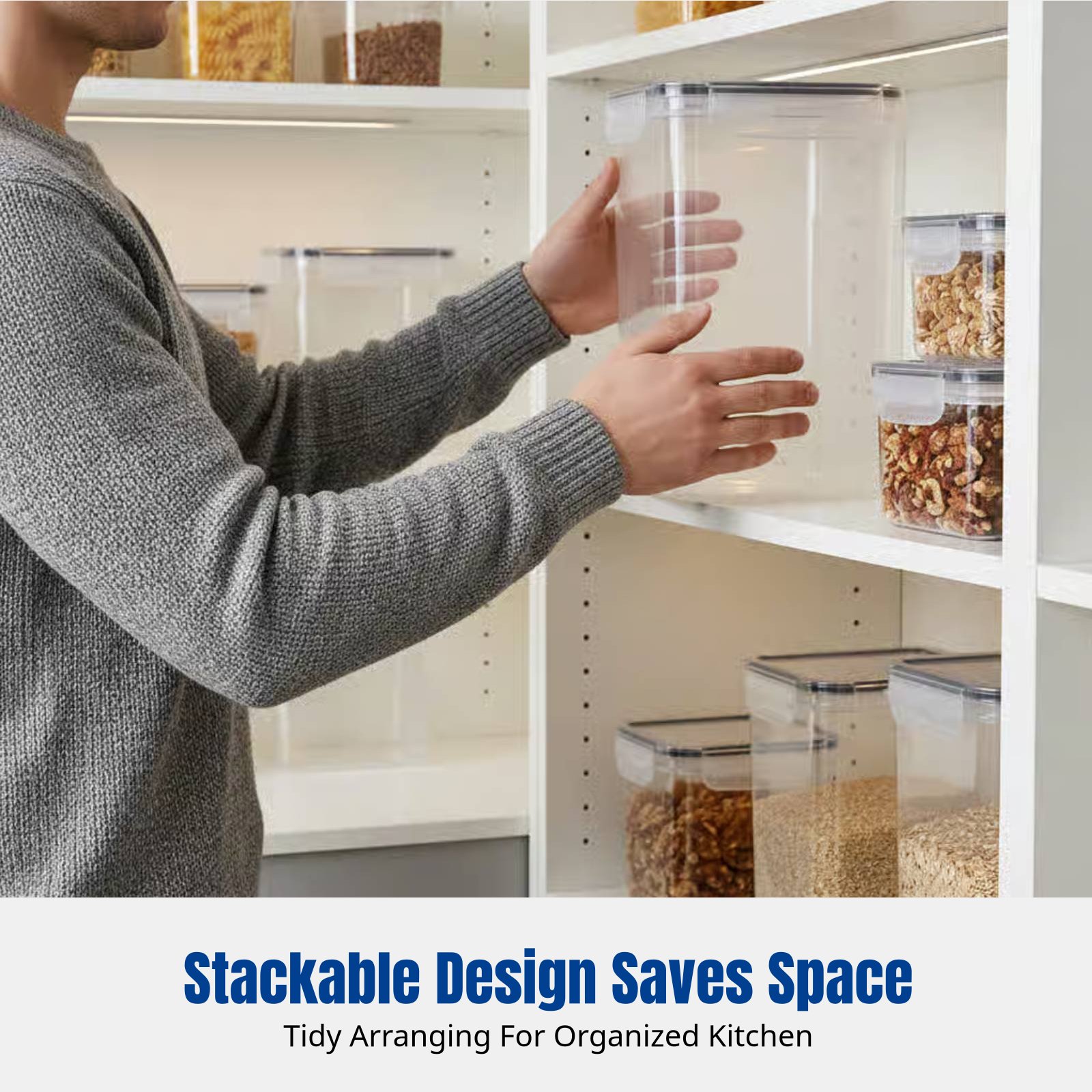 Airtight Food Storage Containe - Food Storage Large ulasan dan harga