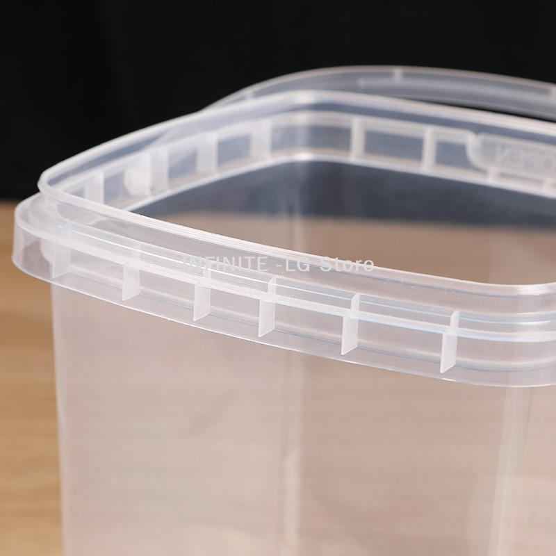 10pcs Plastic 500/1000 ML Buck - Food Storage Box Plastic ulasan dan harga