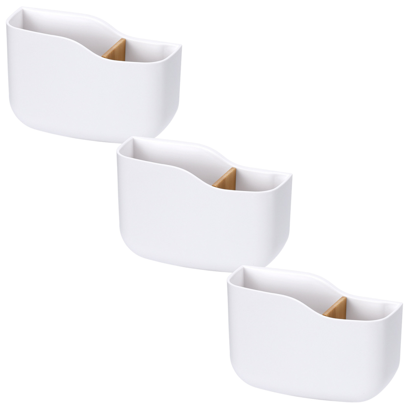 3Pcs Remote Control Holder Wal - Food Storage With Dividers ulasan dan harga