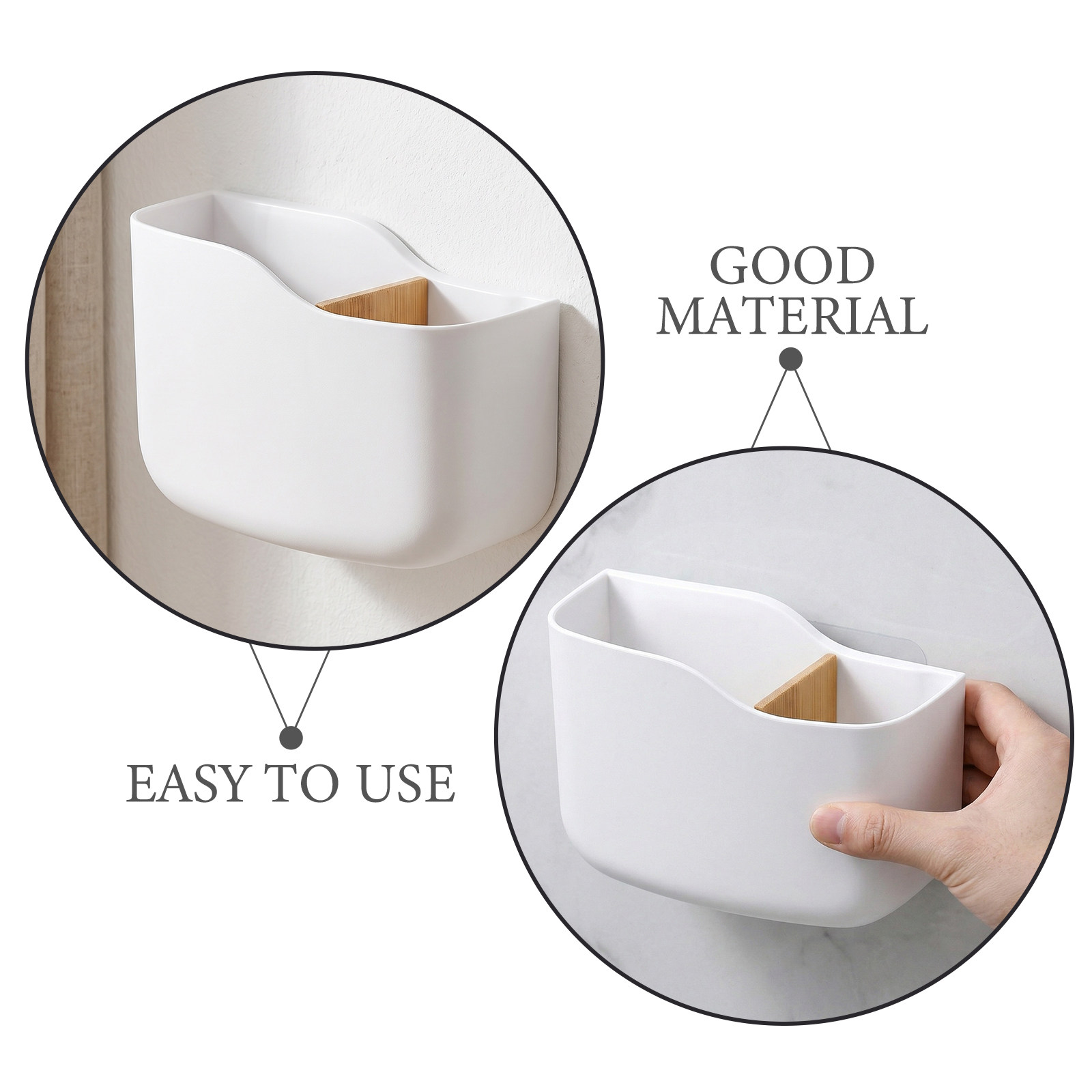 3Pcs Remote Control Holder Wal - Food Storage With Dividers ulasan dan harga