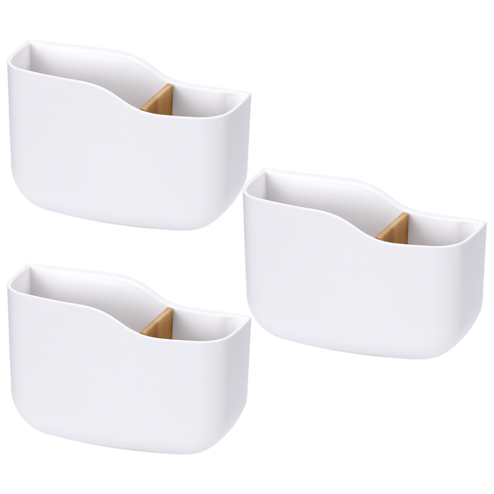 3Pcs Remote Control Holder Wal - Food Storage With Dividers ulasan dan harga