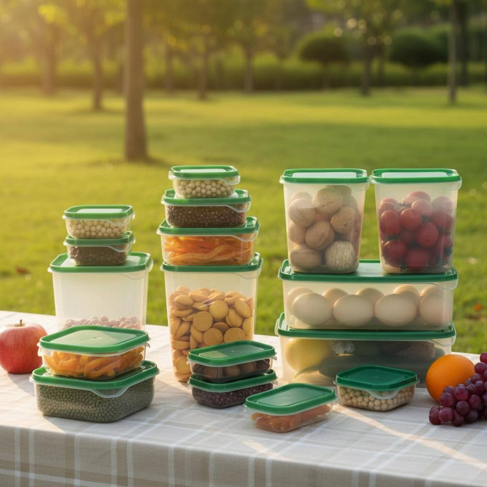 17 Pieces Fridge Storage Box S - Food Storage Box Plastic ulasan dan harga