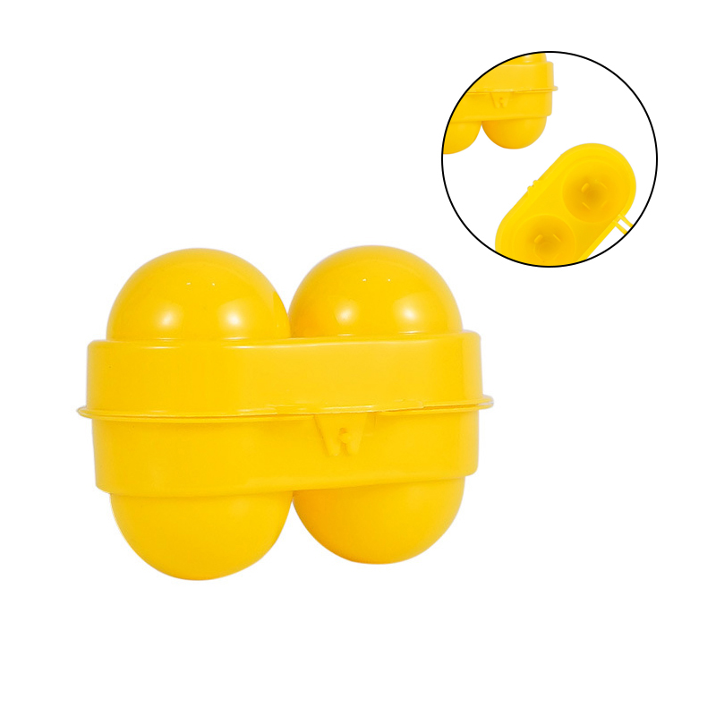 1Pcs Household Egg Storage Box - Food Storage Yellow ulasan dan harga