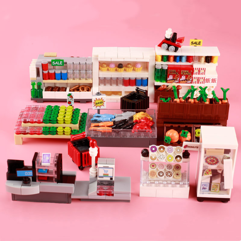 MOC City Supermarket Building  - Food Storage Building ulasan dan harga