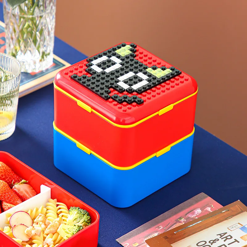 Funny Sealed Lunch Bento Box S - Food Storage Building ulasan dan harga