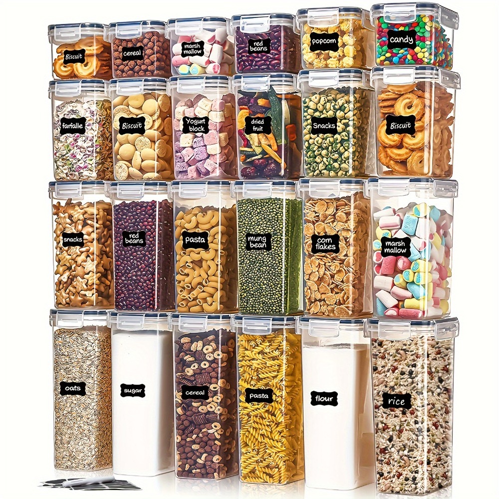 24Pcs Food Storage Containers  - Food Storage With Dividers ulasan dan harga