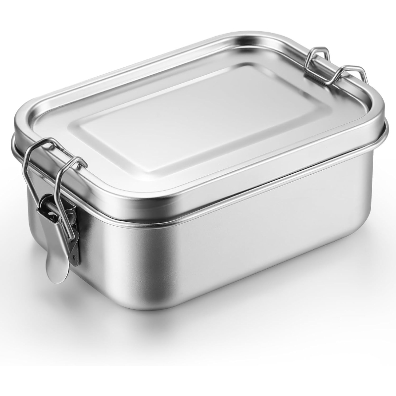 Stainless Steel Food Storage C - Food Storage With Dividers ulasan dan harga