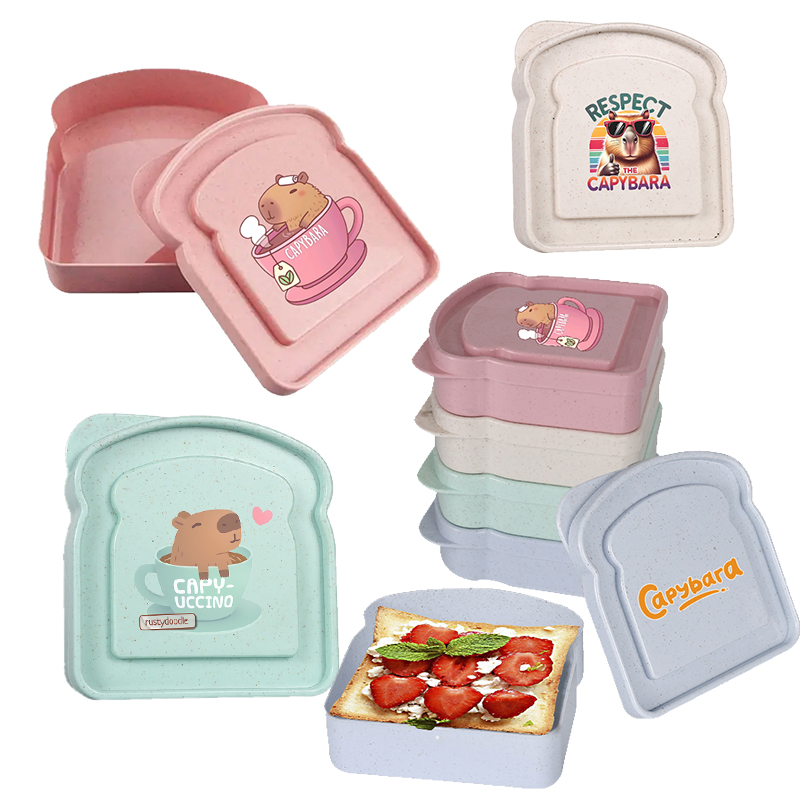 Capybara Sandwich Food Storage - Food Storage Box Plastic ulasan dan harga