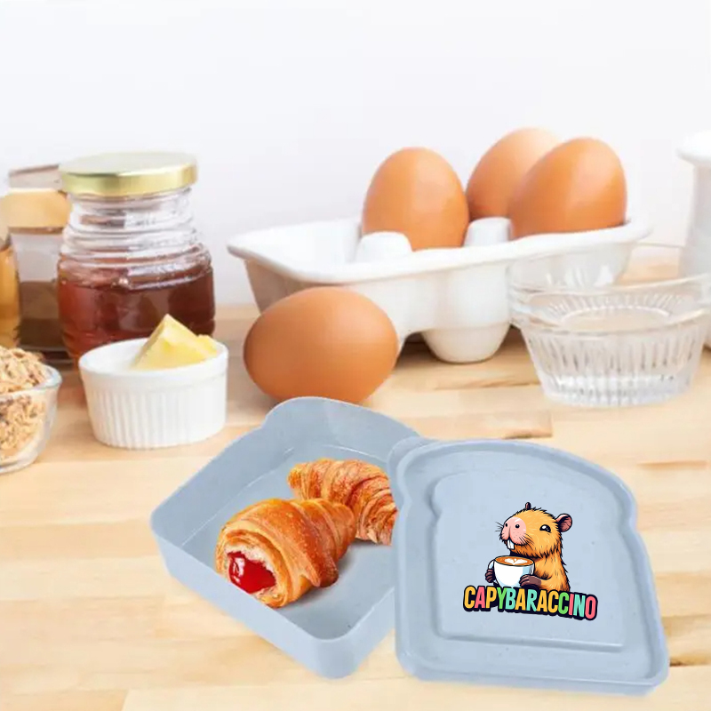 Capybara Sandwich Food Storage - Food Storage Box Plastic ulasan dan harga