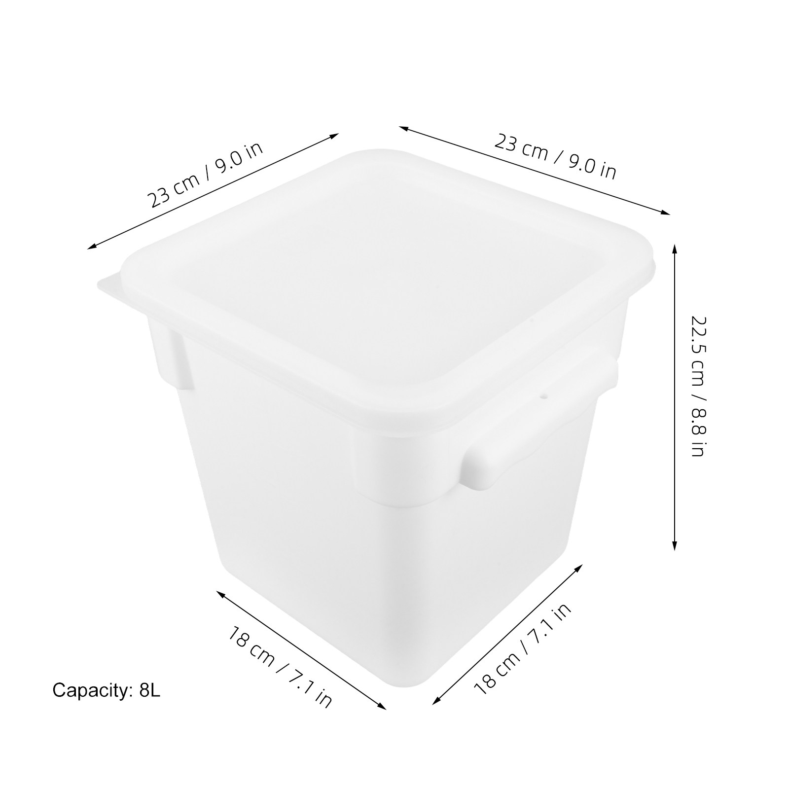 Square Plastic Food Storage Co - Food Storage Freezer Containers ulasan dan harga