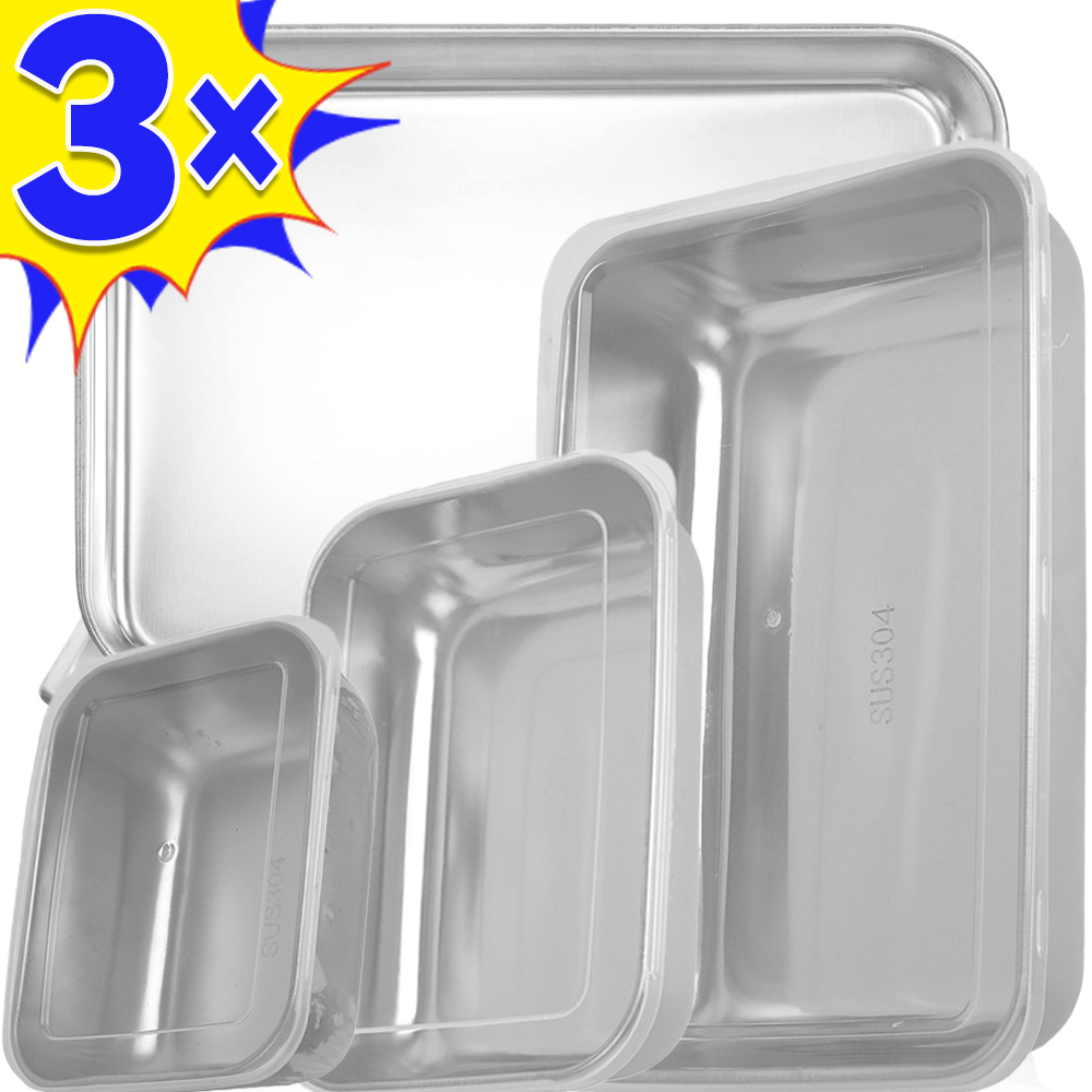 Stainless Steel Food Storage B - Food Storage Box Stainless Steel ulasan dan harga