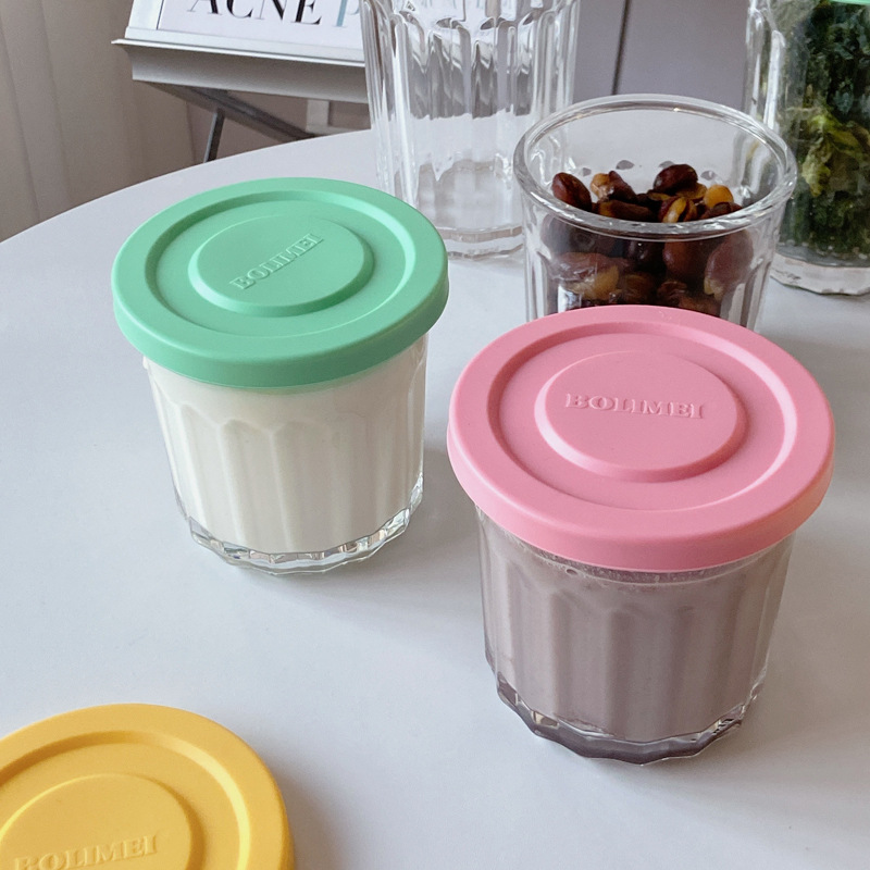 Color Cover Glass Sealed Tank  - Food Storage Freezer Containers ulasan dan harga
