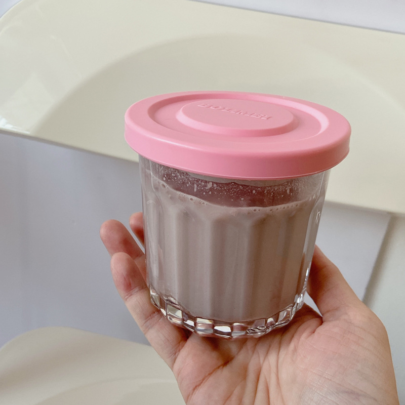 Color Cover Glass Sealed Tank  - Food Storage Freezer Containers ulasan dan harga