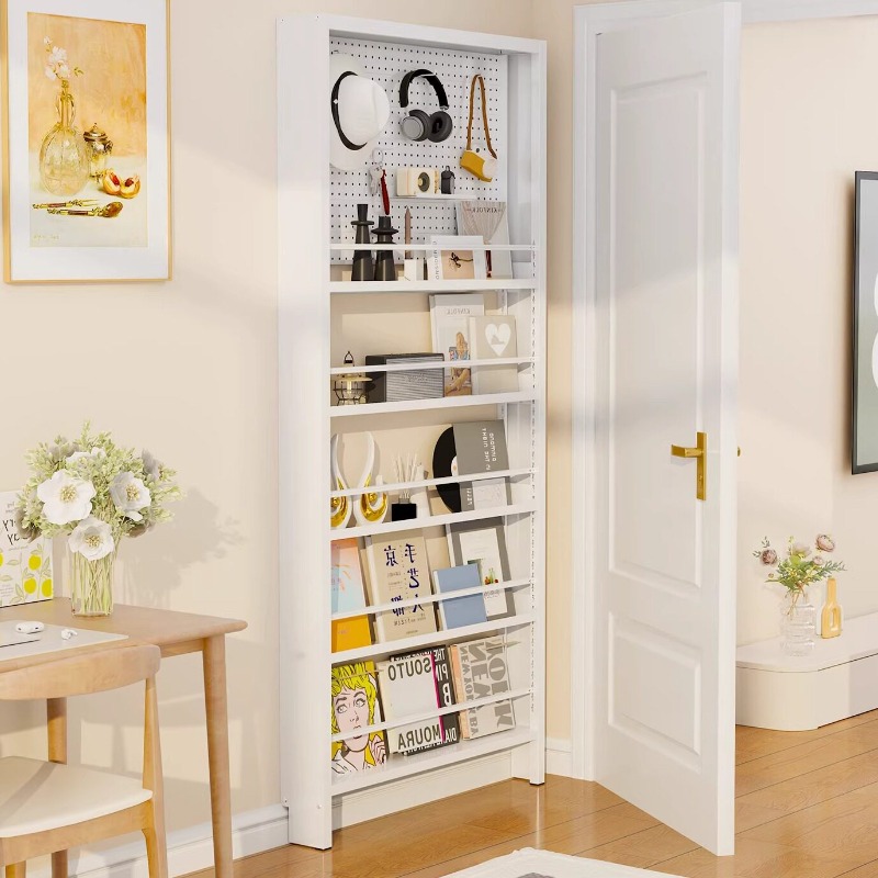 Slim Door Mount Bookcase Steel - Food Storage Drawing ulasan dan harga