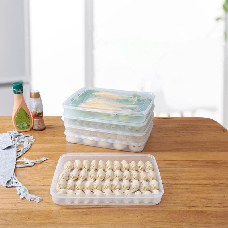Transparent Kitchen Storage Bo - Food Storage With Dividers ulasan dan harga