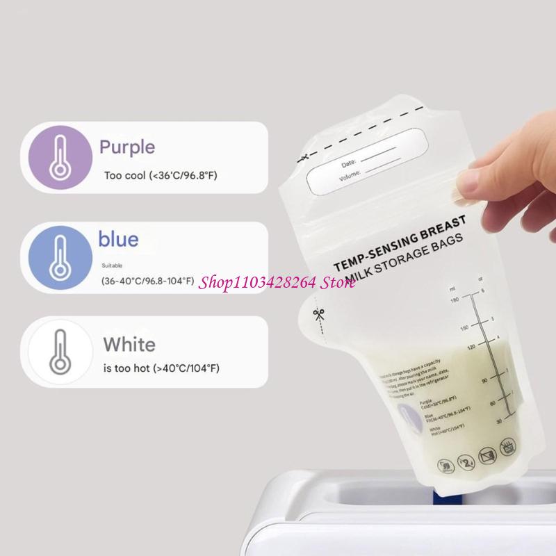  30pcs Breast Milk Storage Bag - Food Storage Moms ulasan dan harga