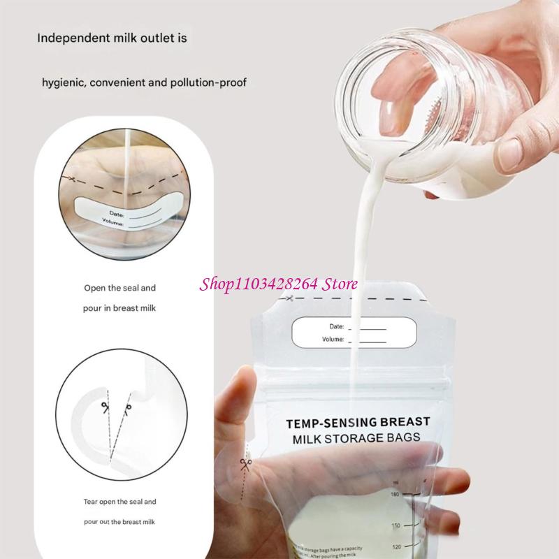  30pcs Breast Milk Storage Bag - Food Storage Moms ulasan dan harga