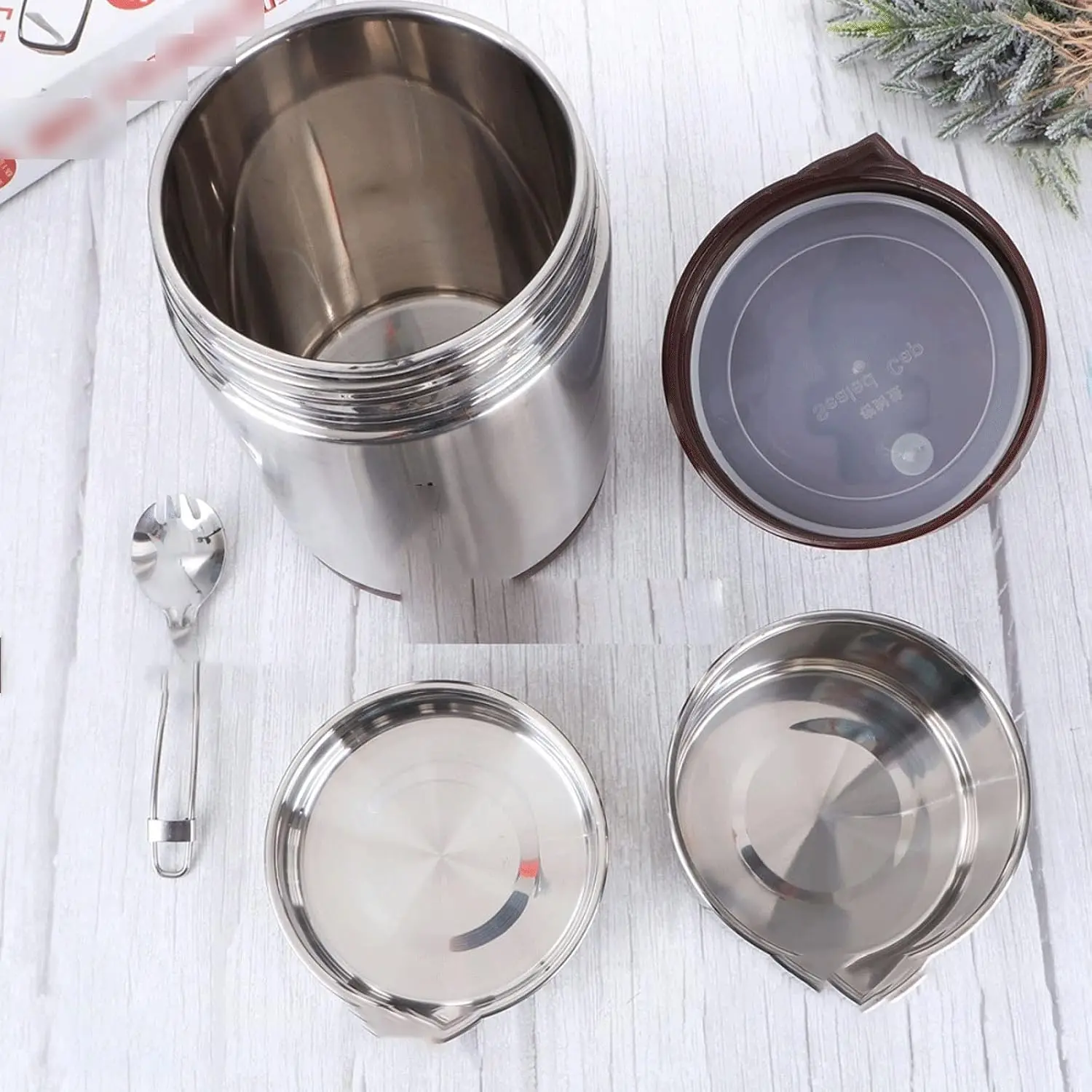 bento lunch box for adults Lar - Food Storage Box Stainless Steel ulasan dan harga