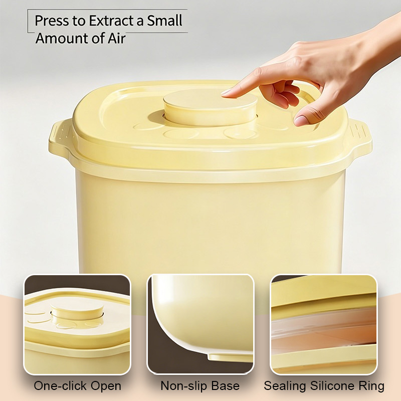 1PC 2.5/5/10L Vacuum Sealed Pe - Food Storage Large ulasan dan harga