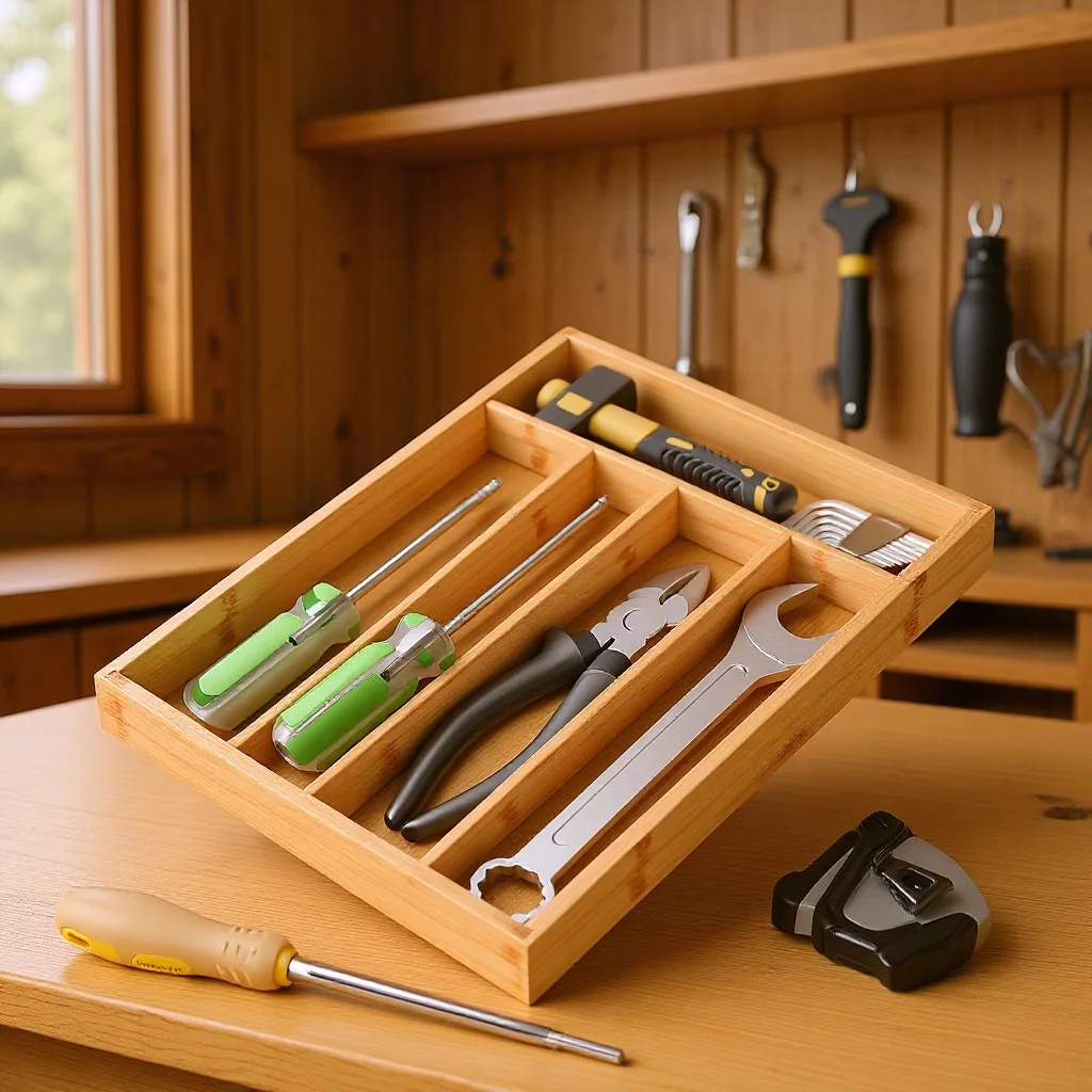Kitchen Drawer Organizer Utens - Food Storage Drawing ulasan dan harga