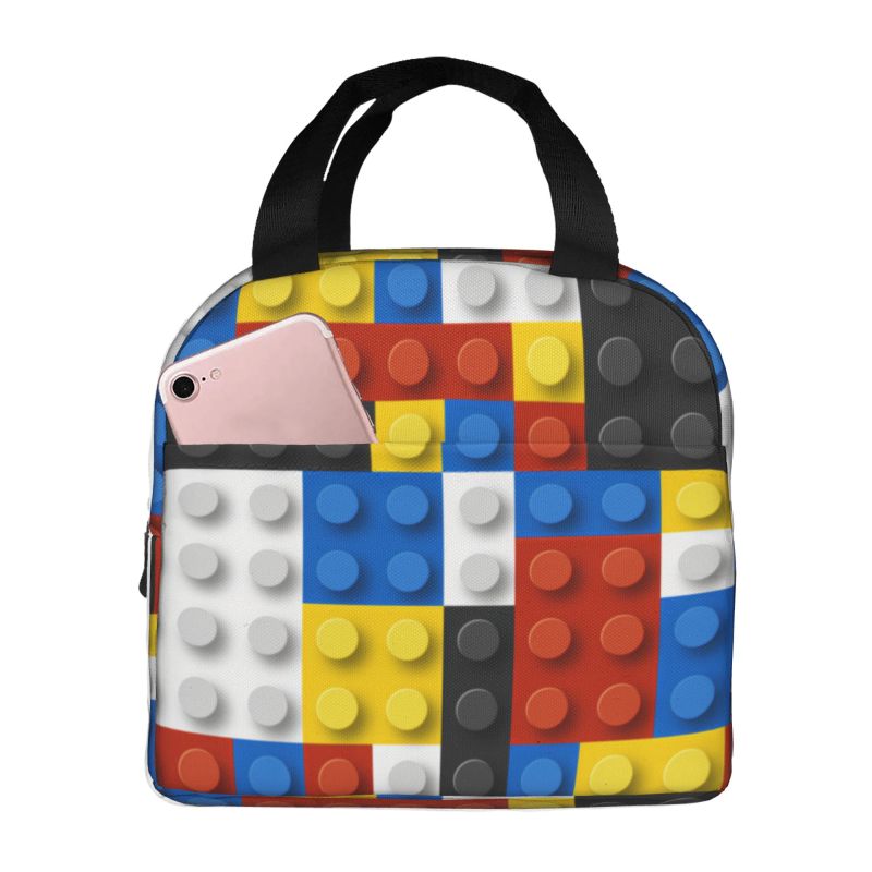 Custom Colorful Building Block - Food Storage Building ulasan dan harga