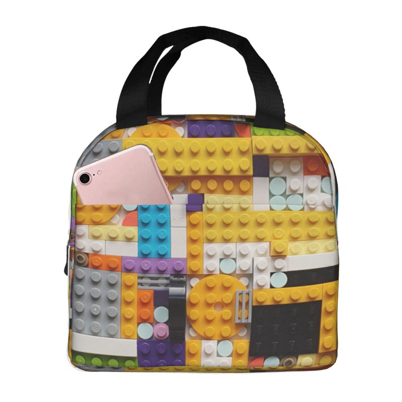 Custom Colorful Building Block - Food Storage Building ulasan dan harga