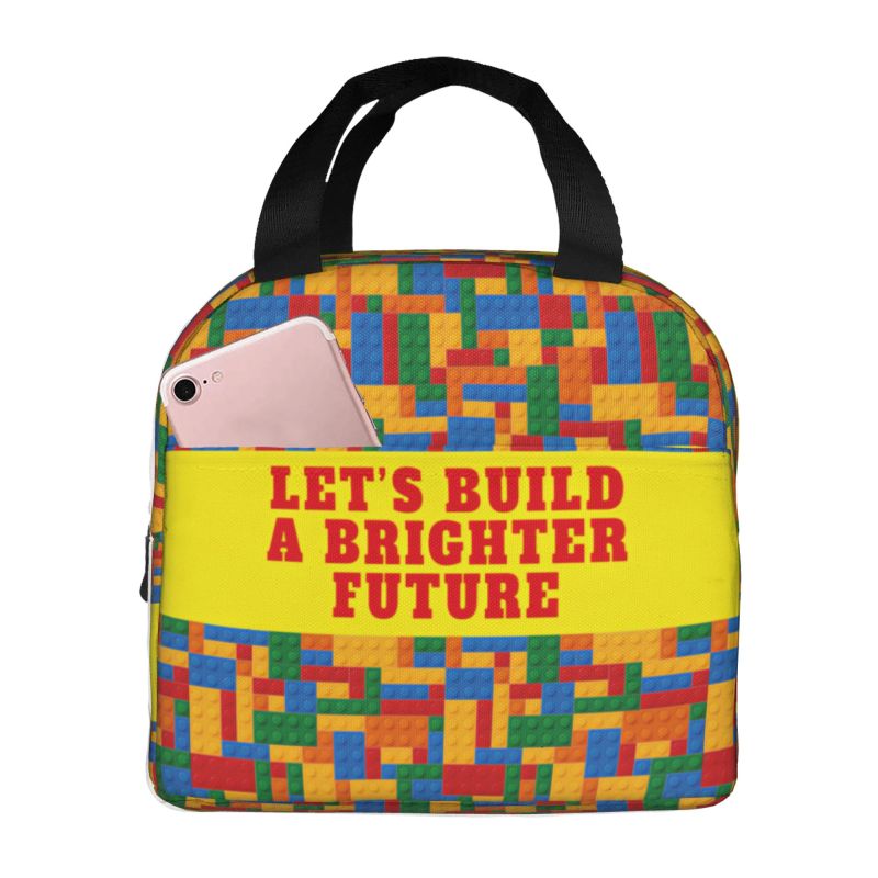 Custom Colorful Building Block - Food Storage Building ulasan dan harga