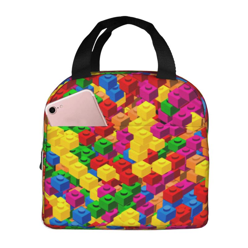 Custom Colorful Building Block - Food Storage Building ulasan dan harga