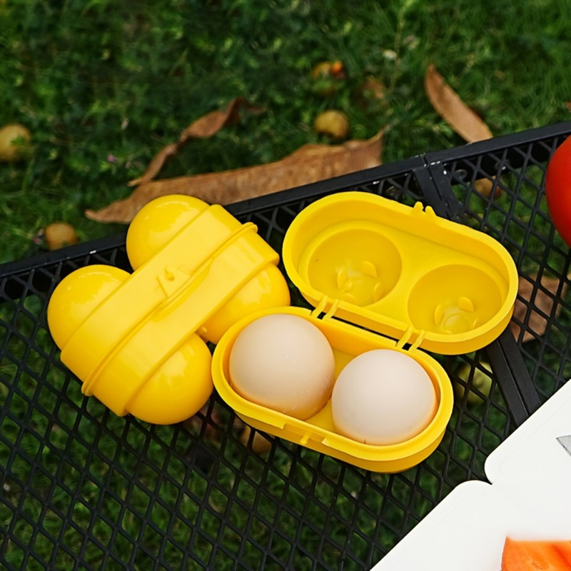 Yellow Egg Storage Box, Househ - Food Storage Yellow ulasan dan harga