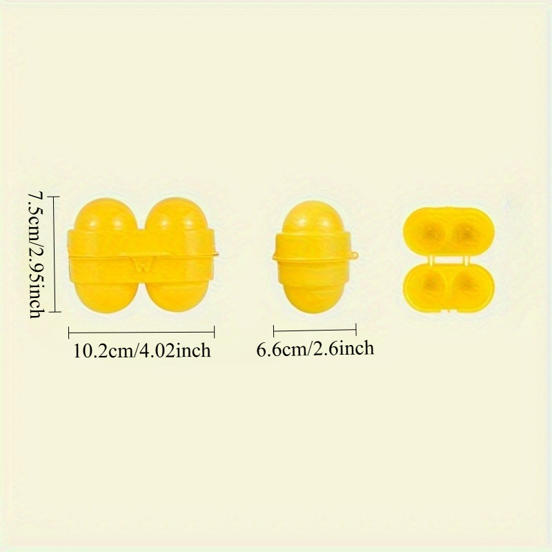 Yellow Egg Storage Box, Househ - Food Storage Yellow ulasan dan harga