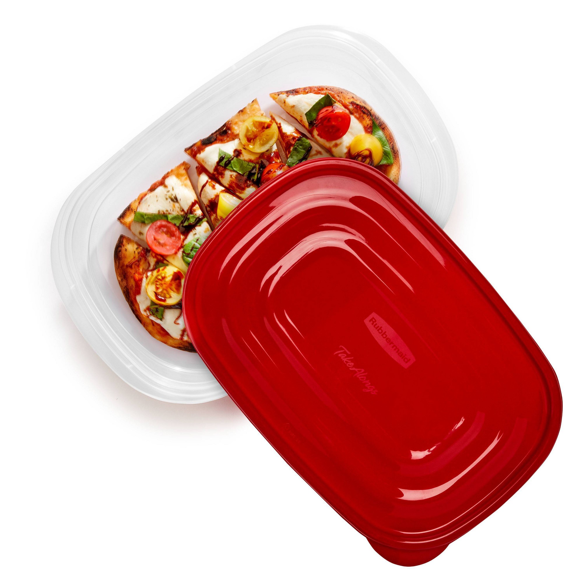3pcs Red Rectangle Food Storag - Food Storage Meal Prep ulasan dan harga