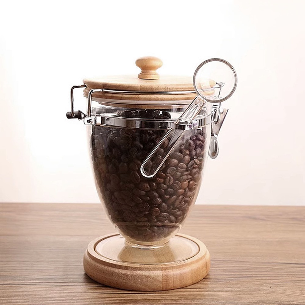 Airtight Lid Food Storage Jar  - Food Storage Building ulasan dan harga
