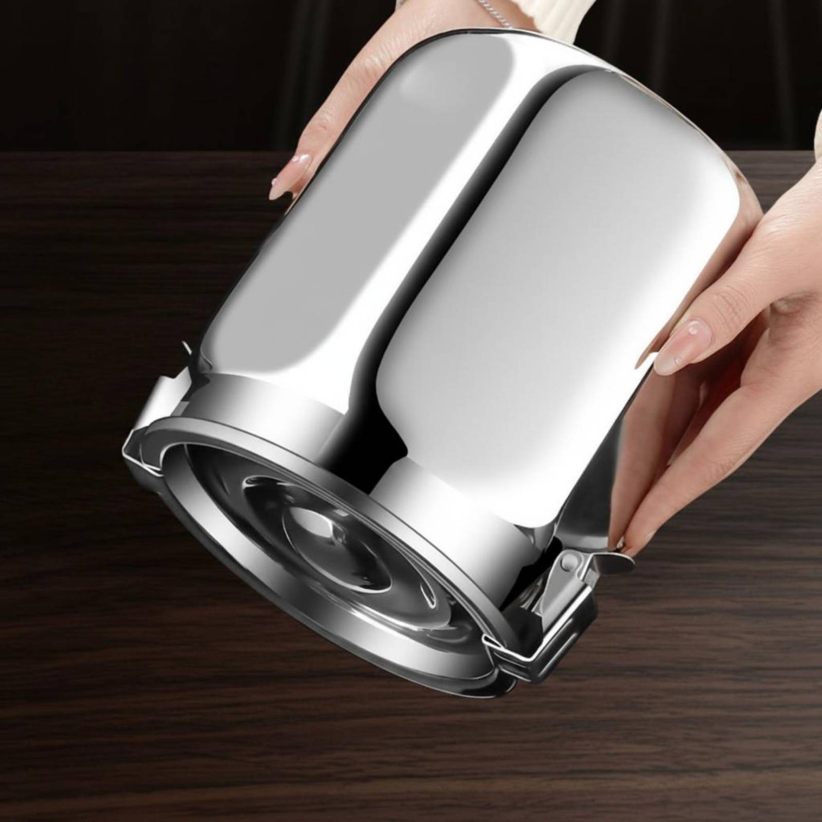 Airtight Stainless Steel Canis - Food Storage Stainless Steel Containers ulasan dan harga