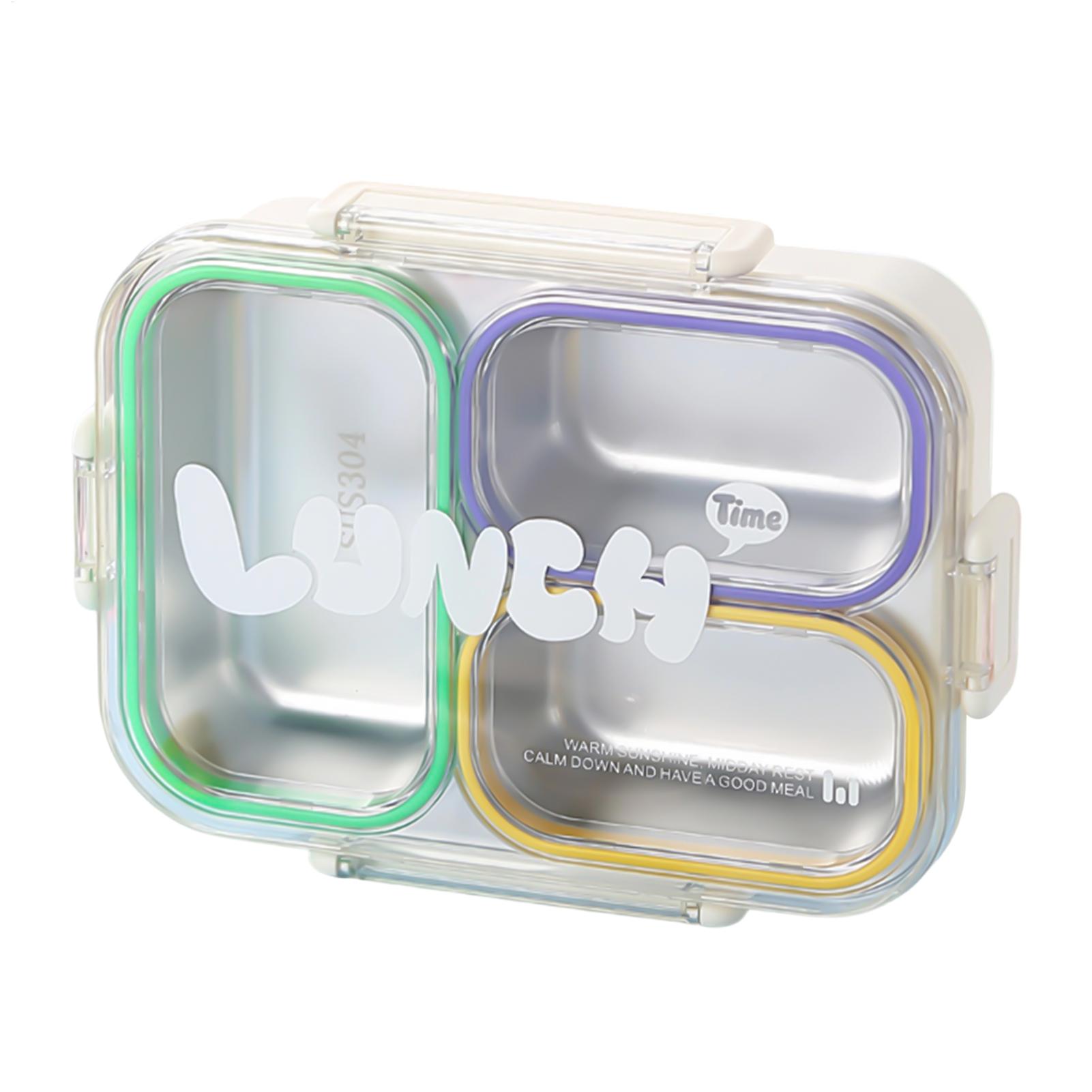 Stainless Steel Lunch Box Divi - Food Storage With Dividers ulasan dan harga