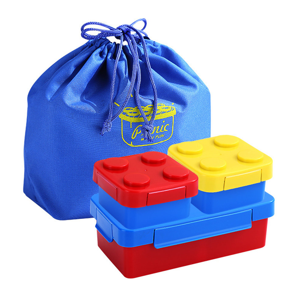 Creative Funny Building Block  - Food Storage Building ulasan dan harga