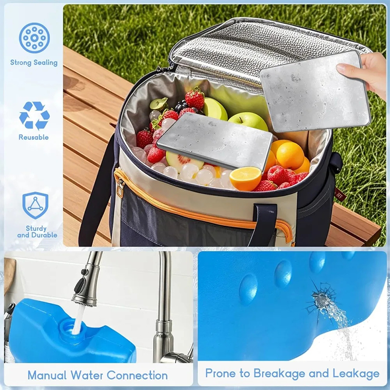 Ice Packs For Lunch Boxes Reus - Food Storage Box Stainless Steel ulasan dan harga