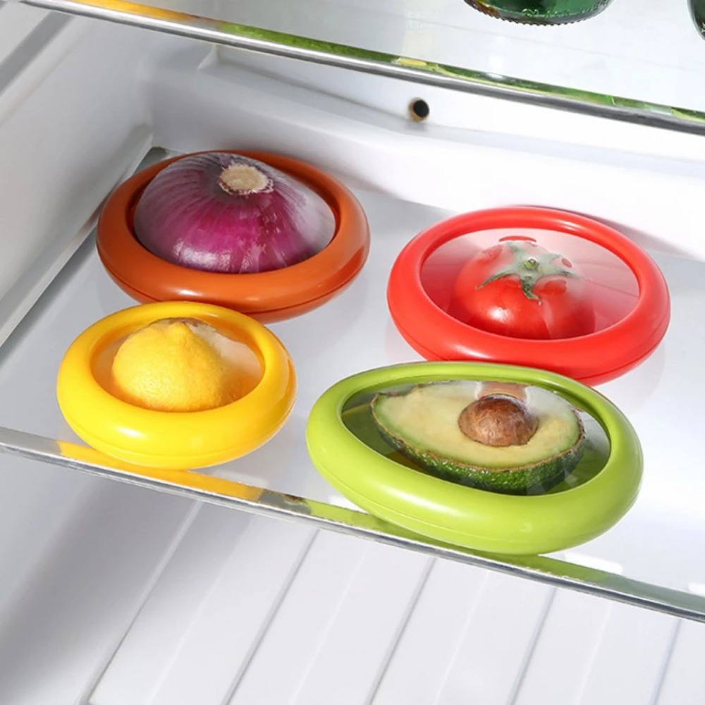Transparent Avocado Fresh Keep - Food Storage Box Plastic ulasan dan harga