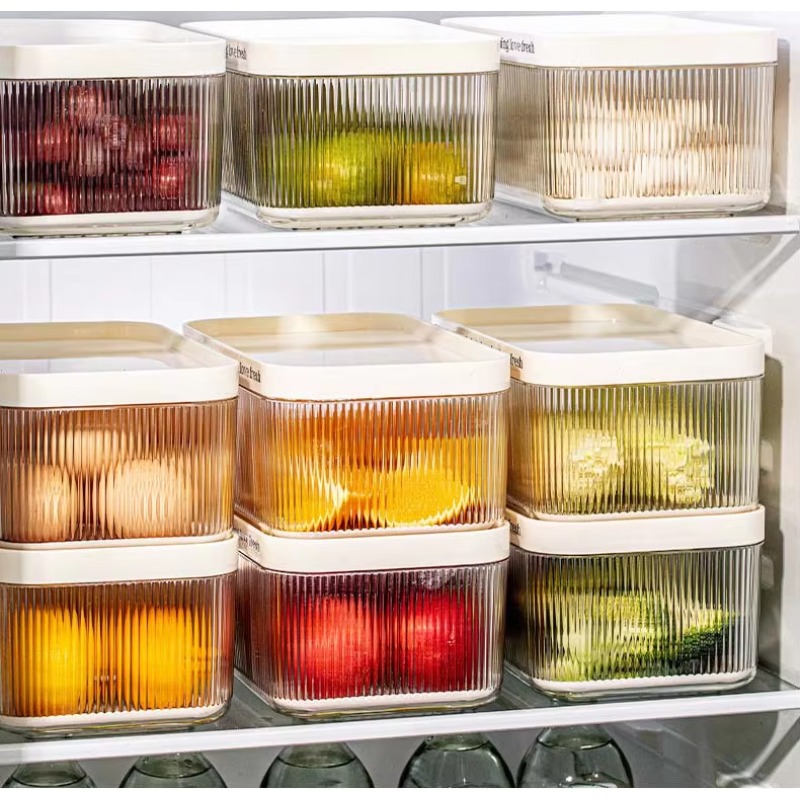 Stackable Plastic Rectangle PE - Food Storage No Plastic ulasan dan harga
