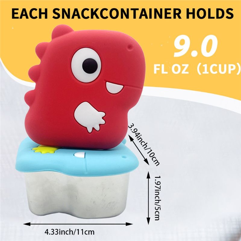 AA94-304 Stainless Steel Dinos - Food Storage Box Stainless Steel ulasan dan harga