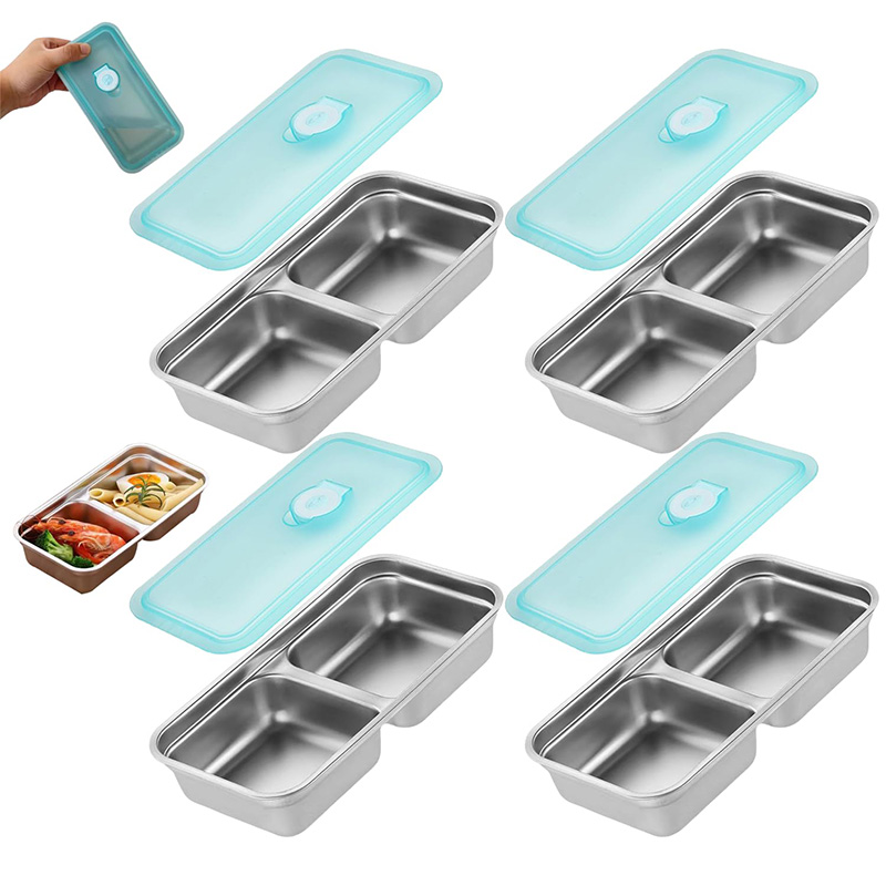 Portable Stainless Steel Fresh - Food Storage Box Stainless Steel ulasan dan harga
