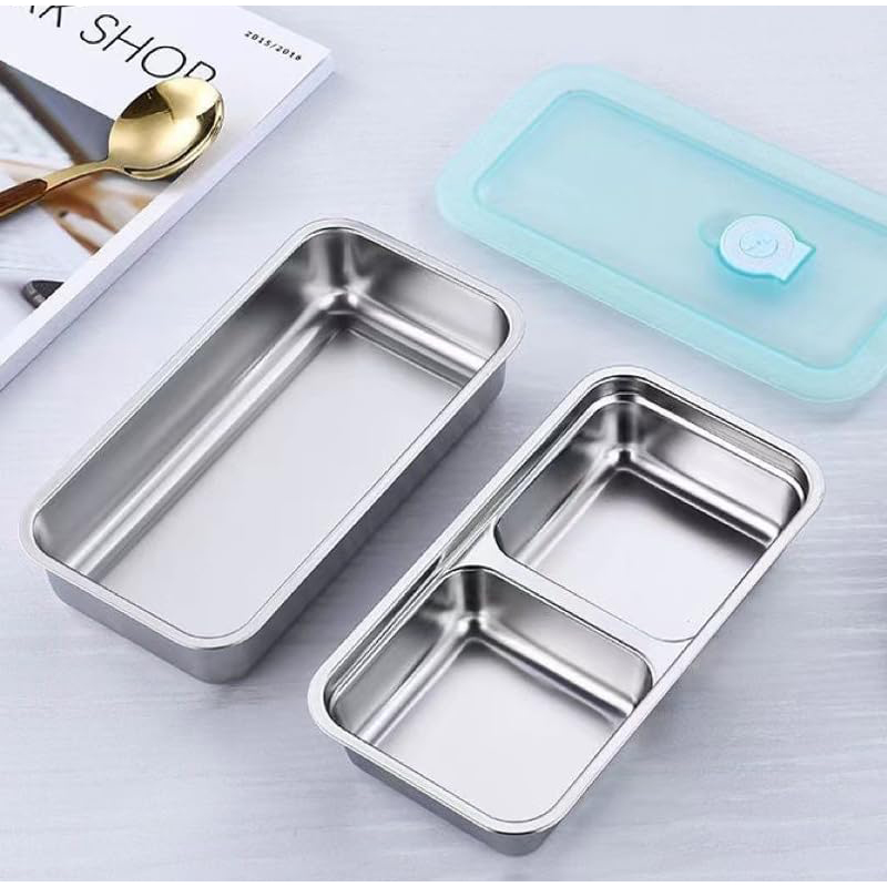 Portable Stainless Steel Fresh - Food Storage Box Stainless Steel ulasan dan harga