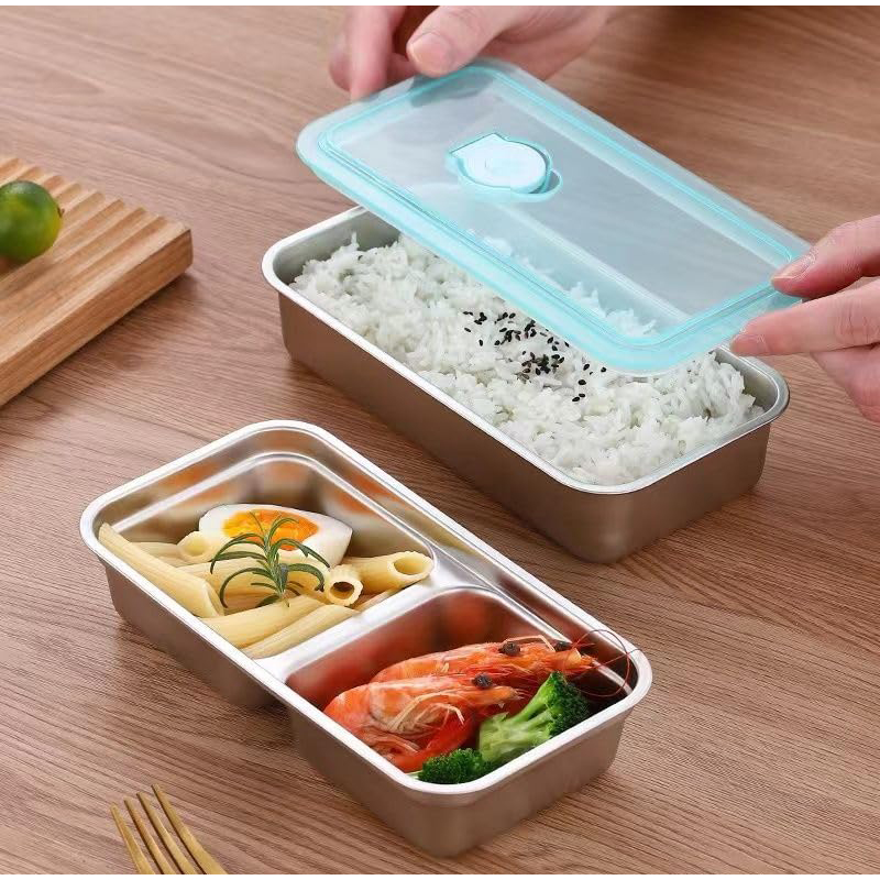 Portable Stainless Steel Fresh - Food Storage Box Stainless Steel ulasan dan harga