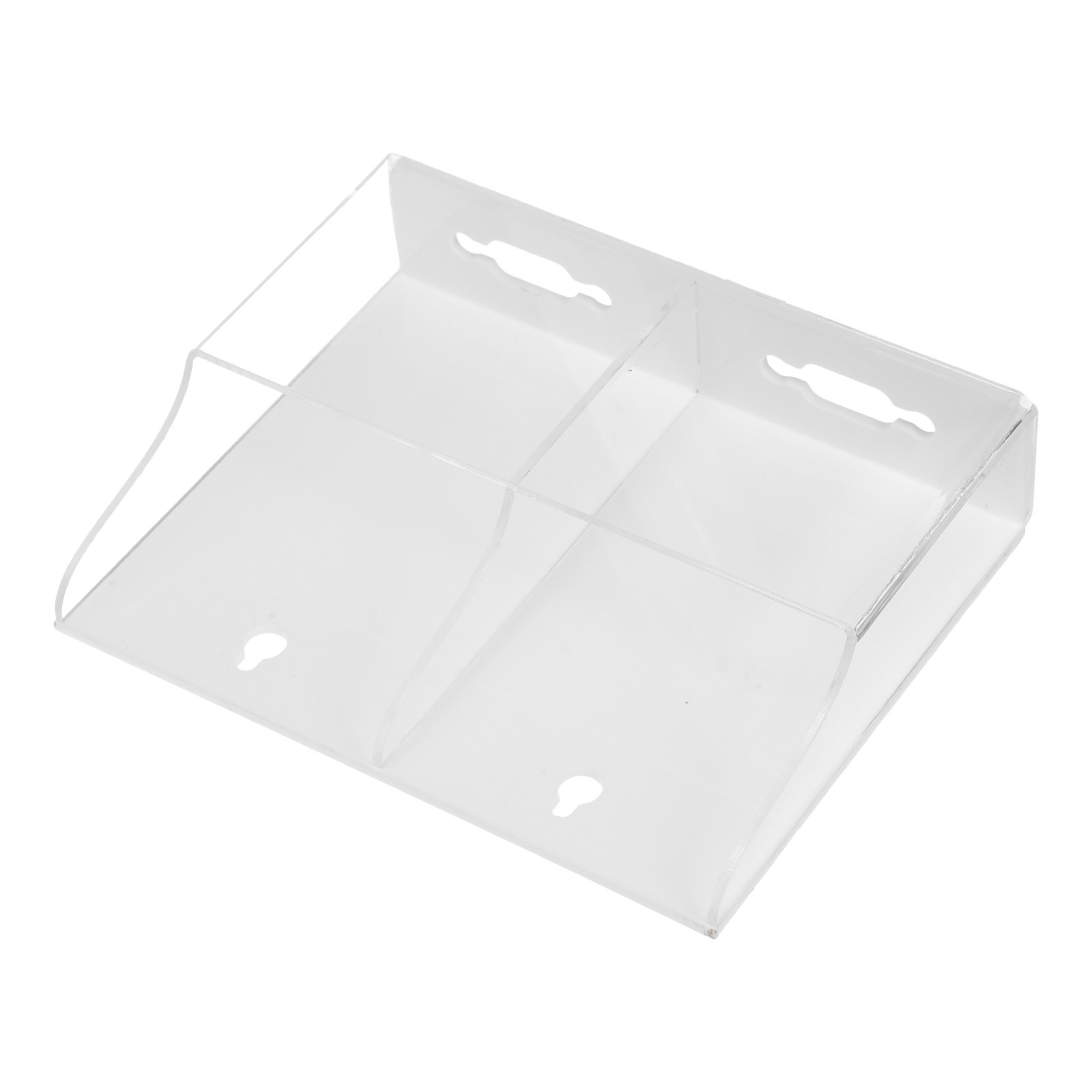 Wall Mounted Clear Acrylic Sto - Food Storage Box Plastic ulasan dan harga