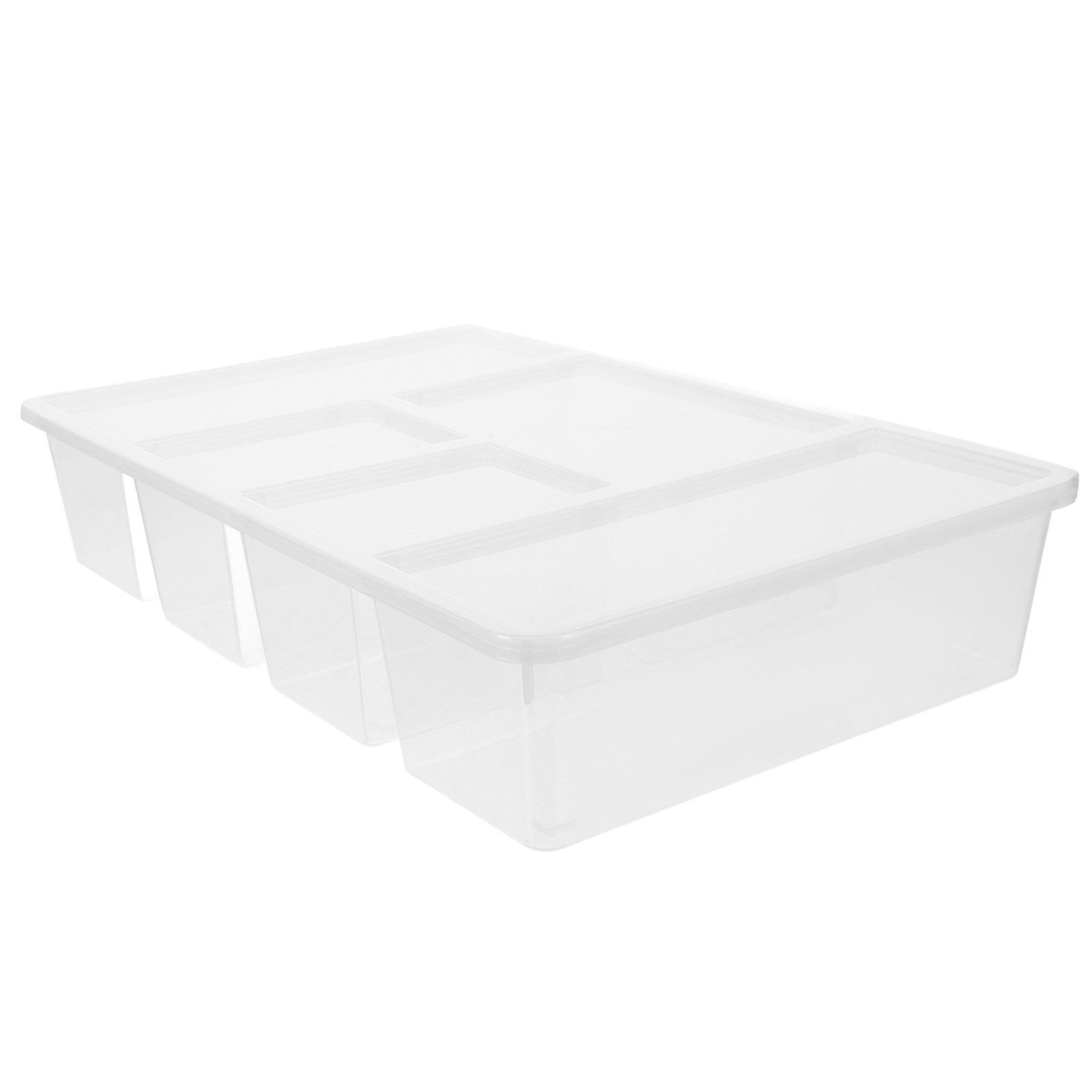 5 Compartment Veggie Tray Food - Food Storage With Dividers ulasan dan harga
